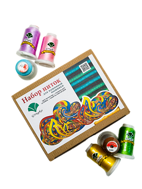 Набор для вышивки "Gingko" 1000 м (20 шт)