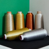 Нитки Гинко/Gingko Металлизированные 4800м