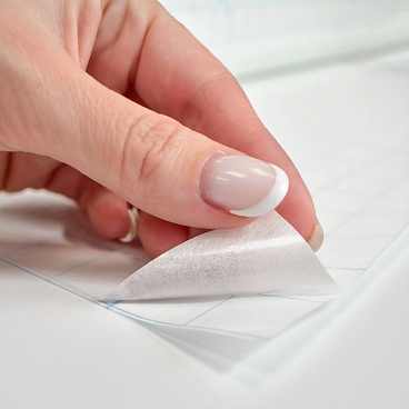 Клеевой флизелин Гунолд Филмопласт Gunold Filmoplast цвет Белый ширина 85 см