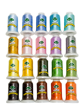 Набор для вышивки "Gingko" 1000 м (20 шт)