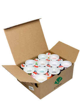 Набор для вышивки "Gingko" 1000 м (20 шт)