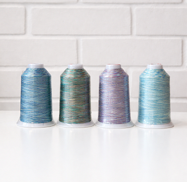 Нитки Гинко/Gingko Мультиколор  5000м